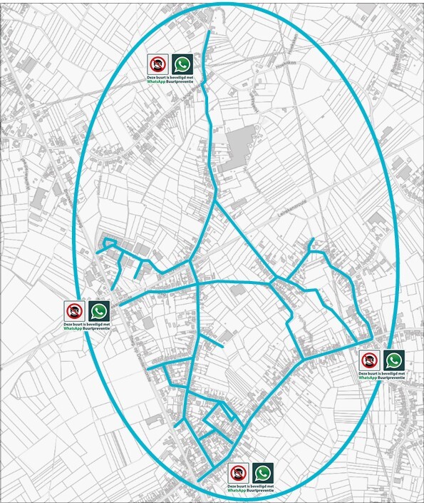 Plannetje Buurt Nijverseel