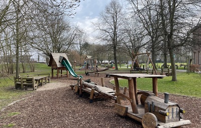 Speeltuin Hof ten Hemelrijk afgesloten wegens werken