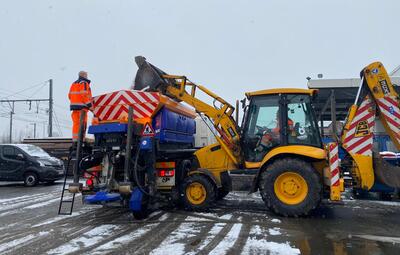 Sneeuw- en ijzelbestrijding volop aan de gang