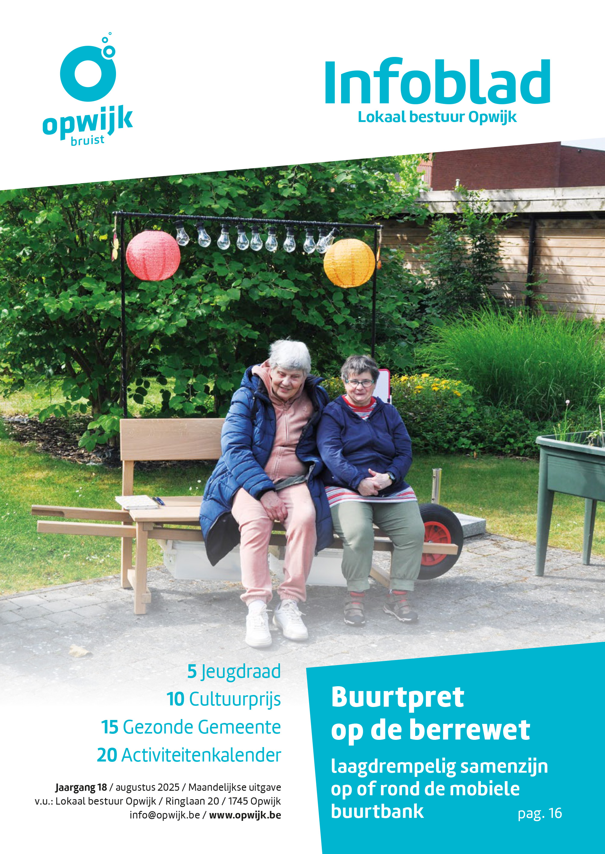  Infoblad augustus 2025