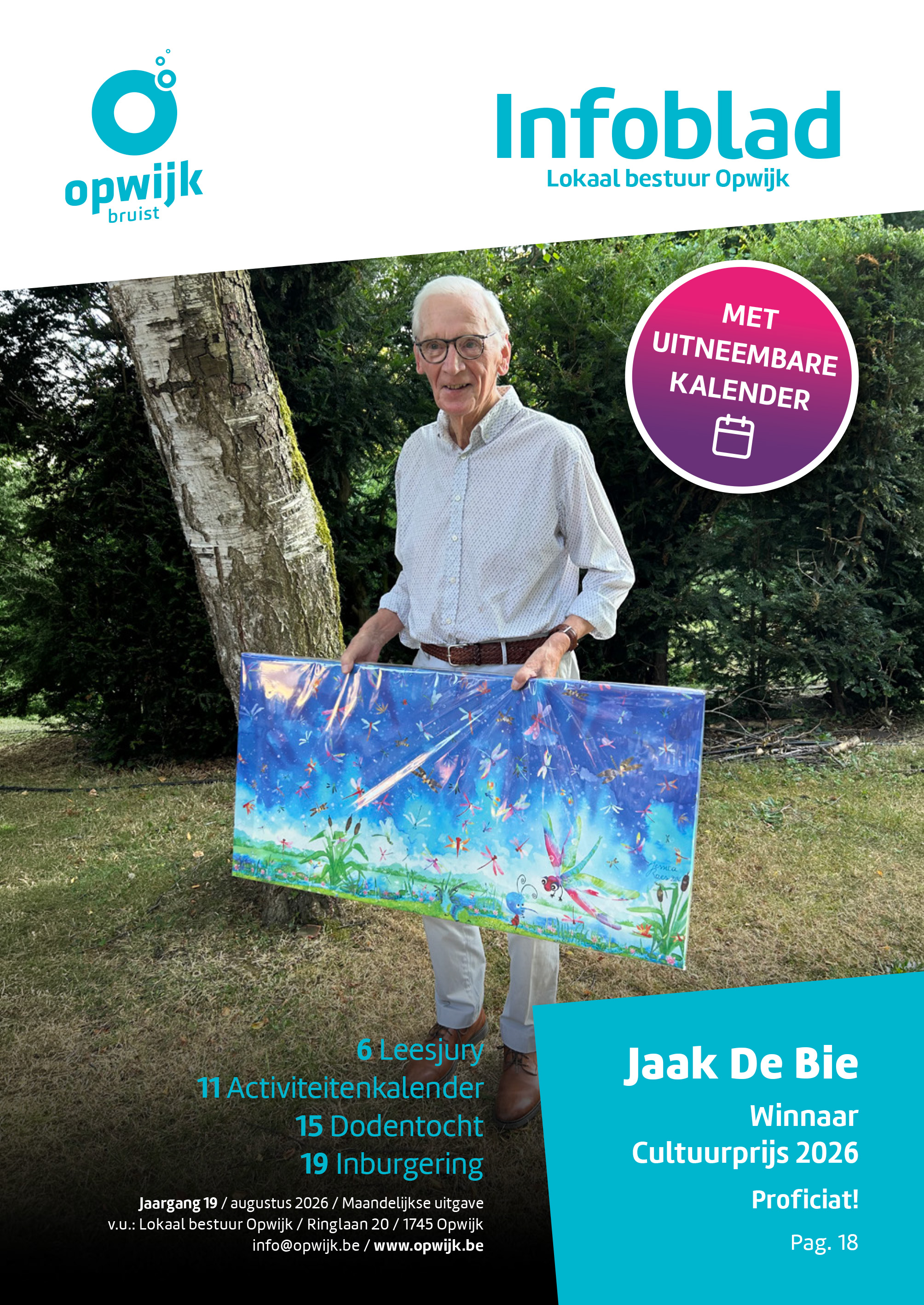  Infoblad augustus 2026