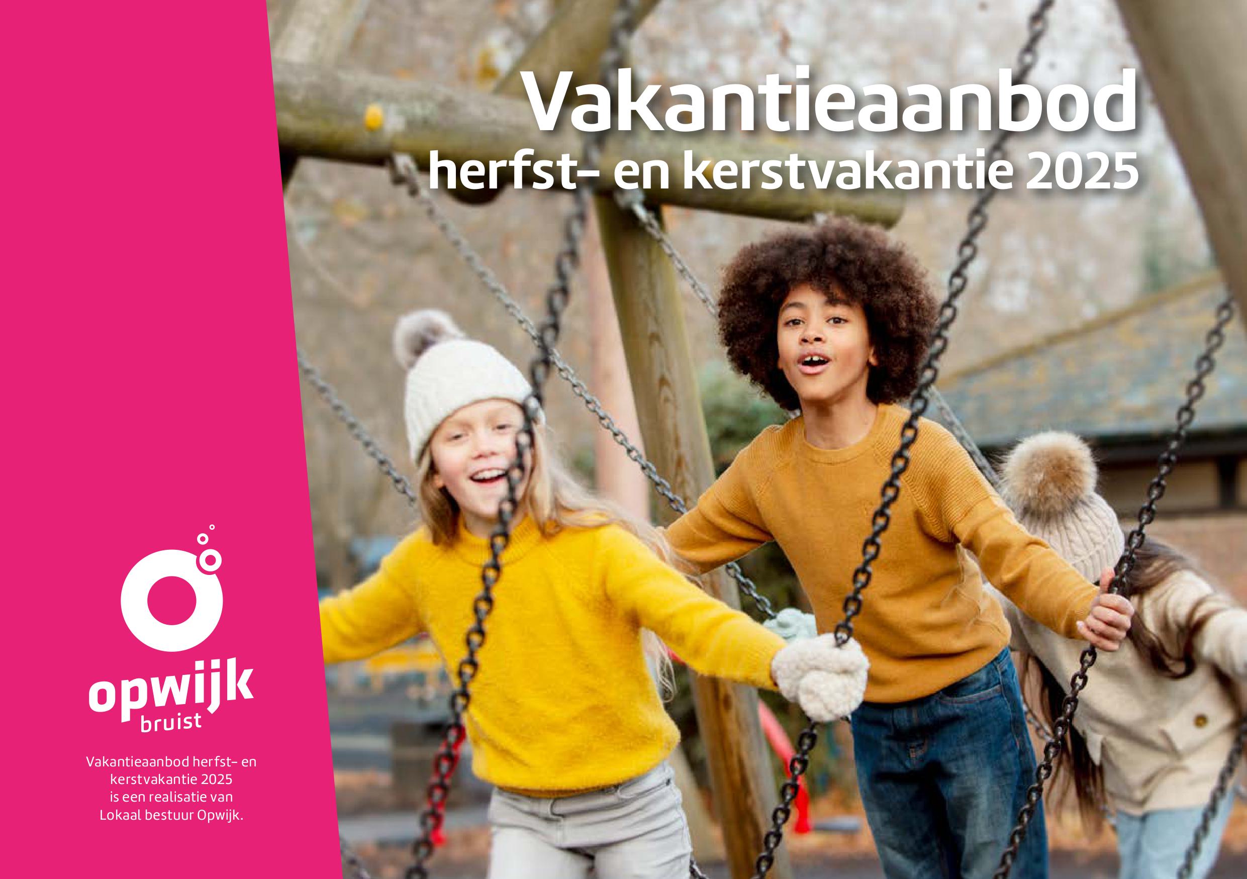  Folder vakantieaanbod herfst- en kerstvakantie 2025