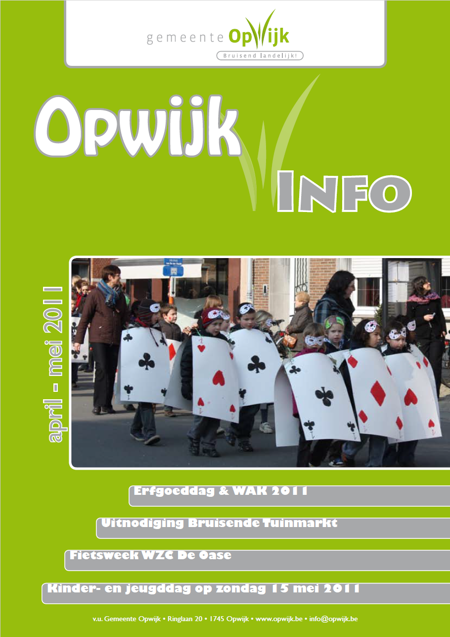  Infoblad april - mei 2011