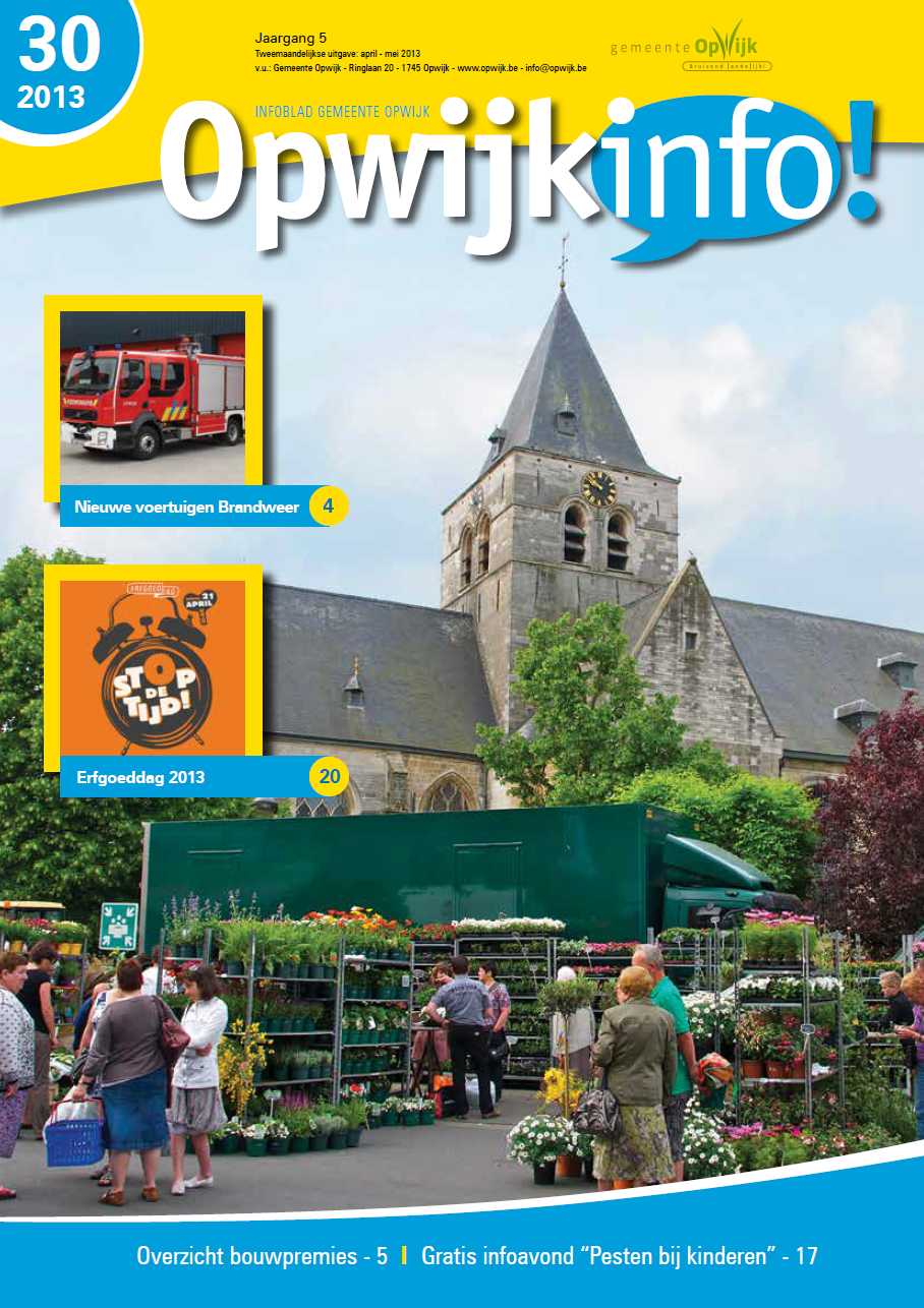  Infoblad april - mei 2013
