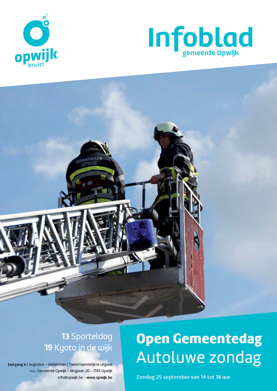  Infoblad augustus - september 2016