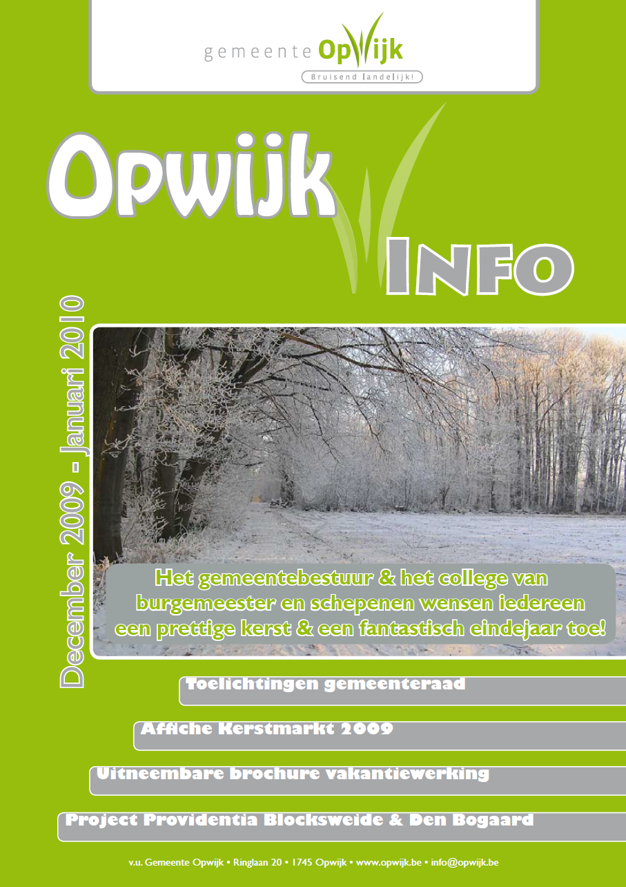  Infoblad december 2009 - januari 2010