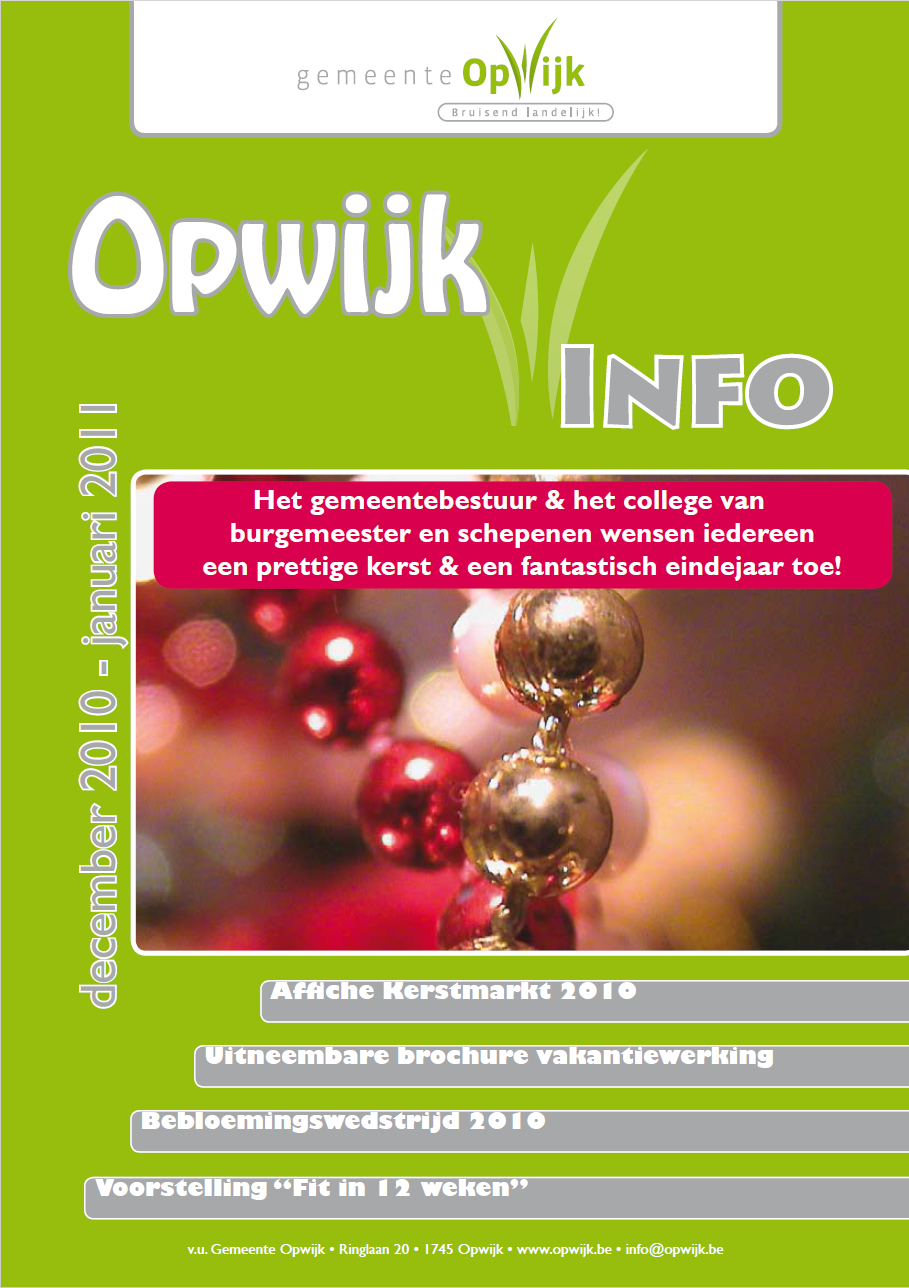  Infoblad december 2010 - januari 2011