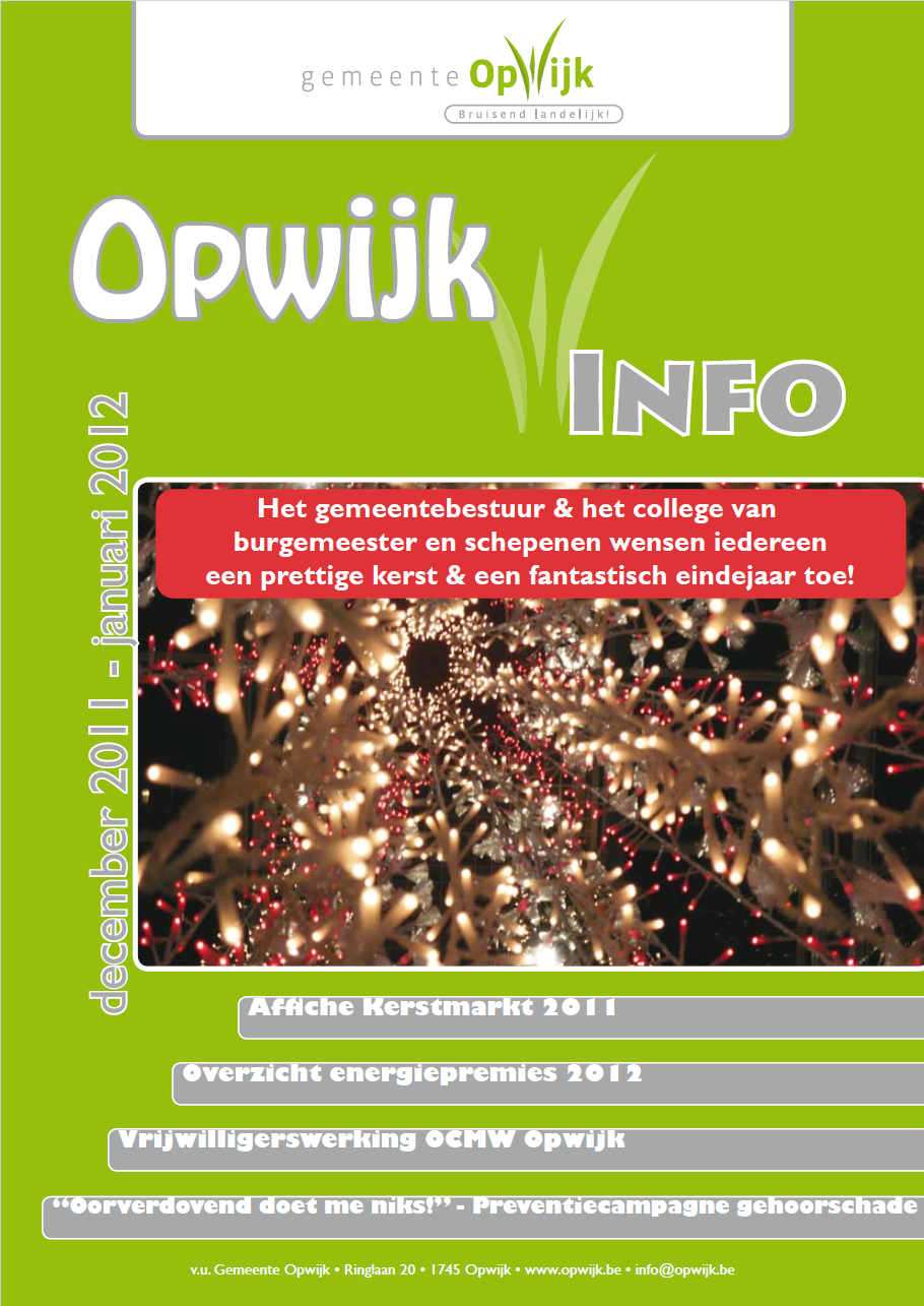  Infoblad december 2011 - januari 2012