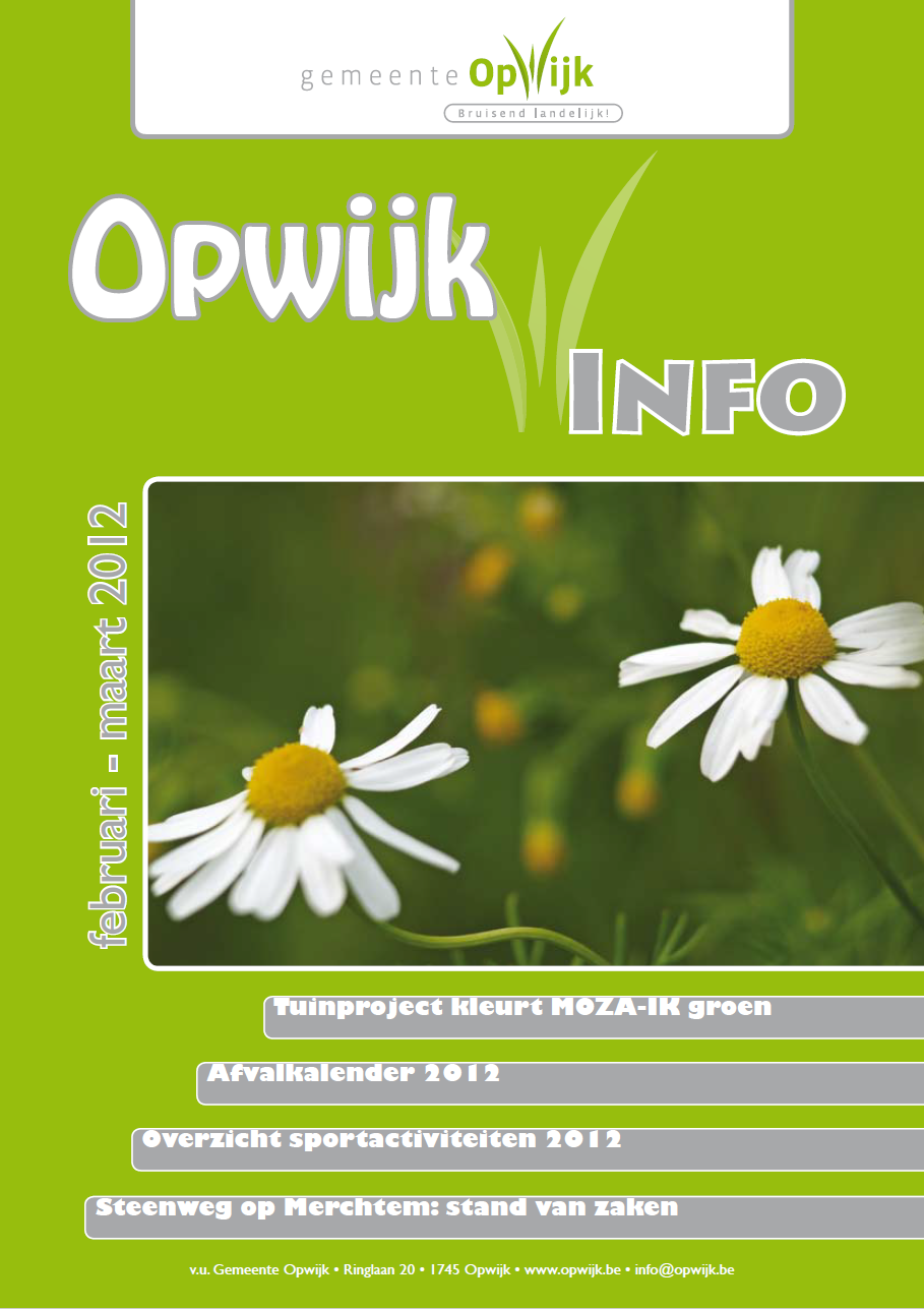  Infoblad februari - maart 2012