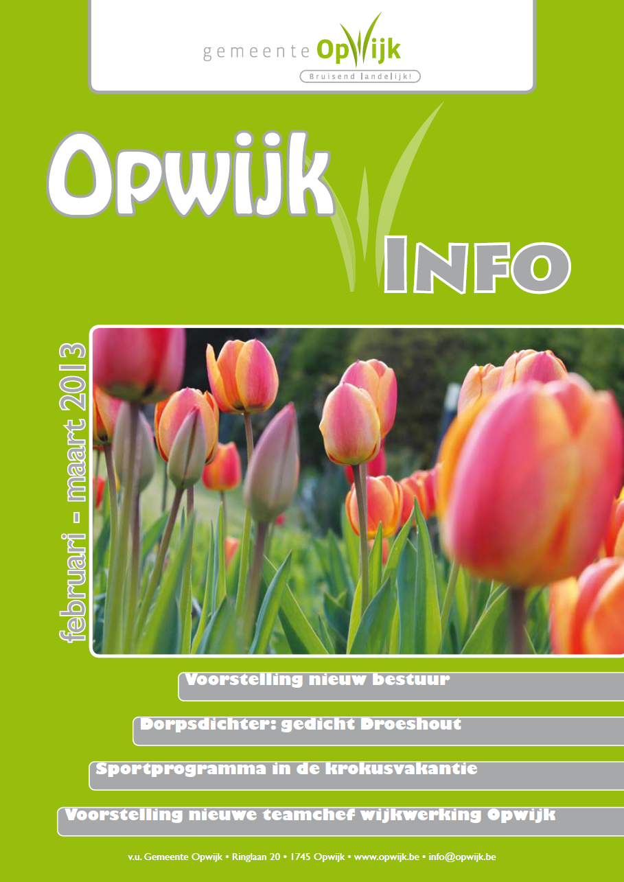  Infoblad februari - maart 2013