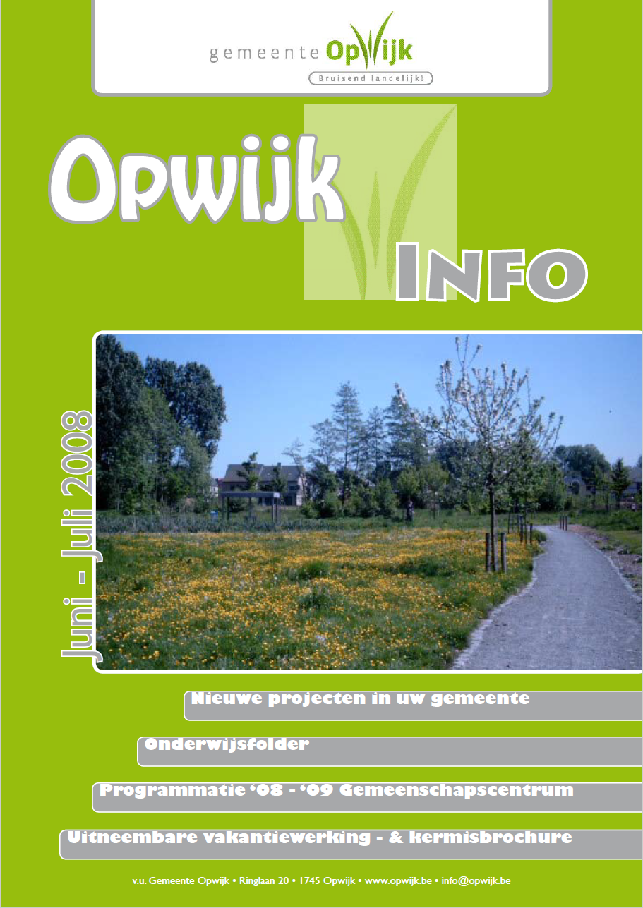  Infoblad juni - juli 2008