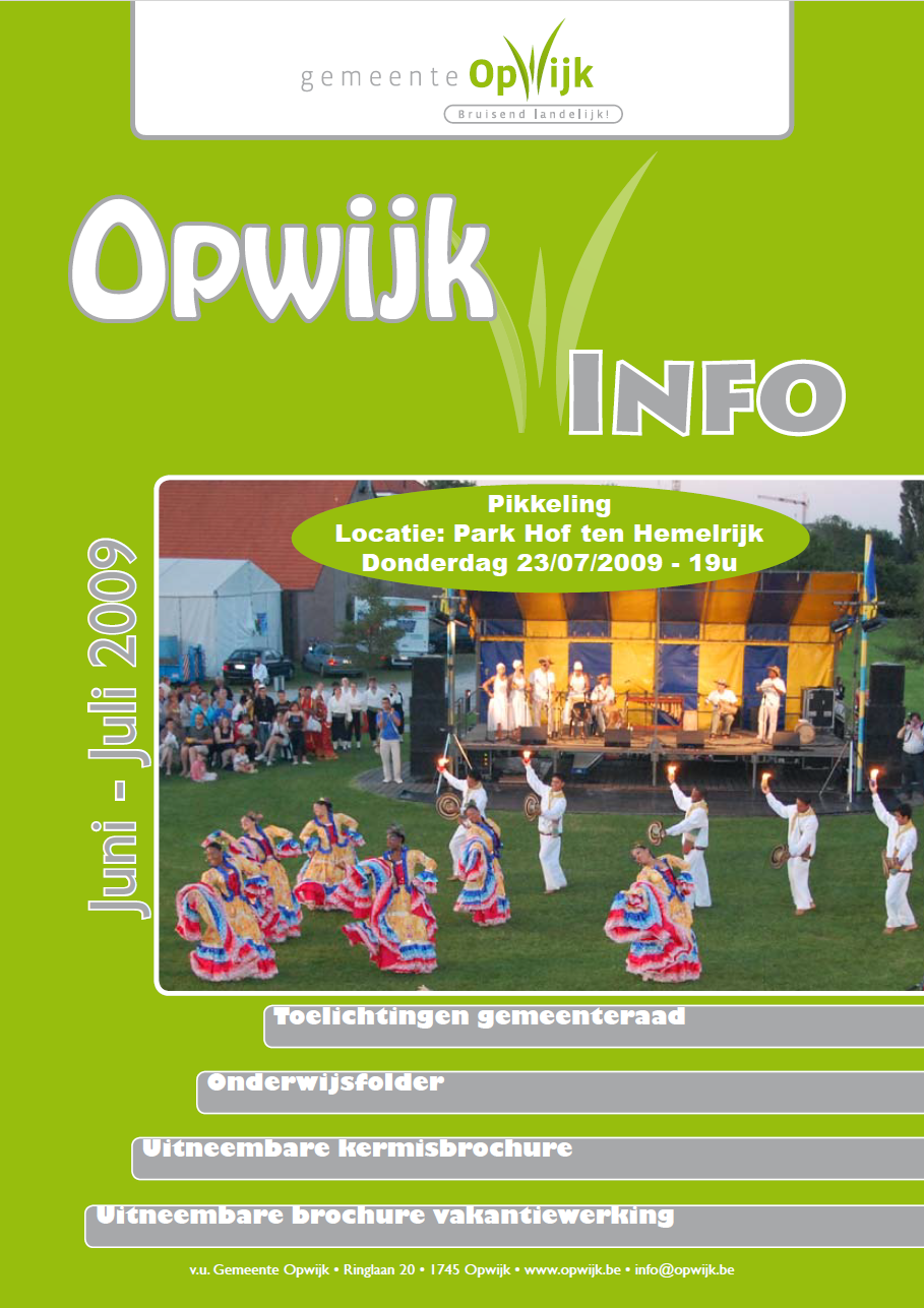  Infoblad juni - juli 2009
