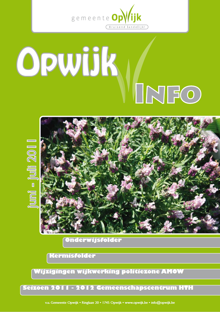  Infoblad juni - juli 2011